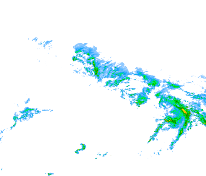 Weather radar data valid at 2026/10/13 11:00 UTC
