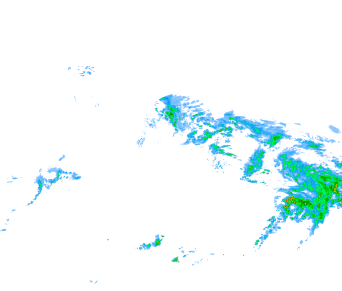 Weather radar data valid at 2026/10/13 12:42 UTC