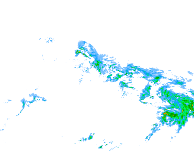Weather radar data valid at 2026/10/13 12:54 UTC