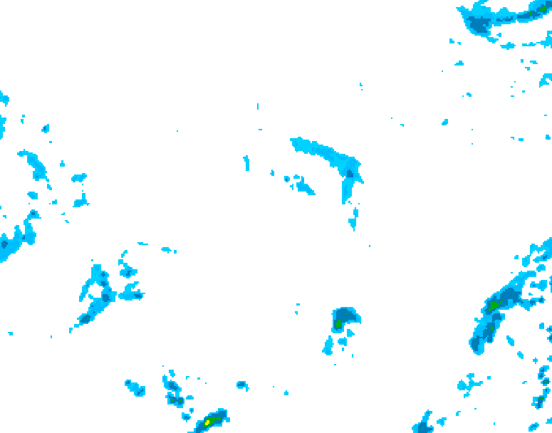 GDPS precipitation 240 hour forecast chart for Canada based on 2026/10/14 0000Z data