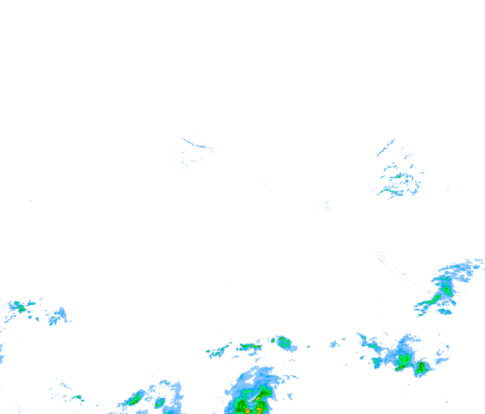 Weather radar data valid at 2026/10/14 13:06 UTC