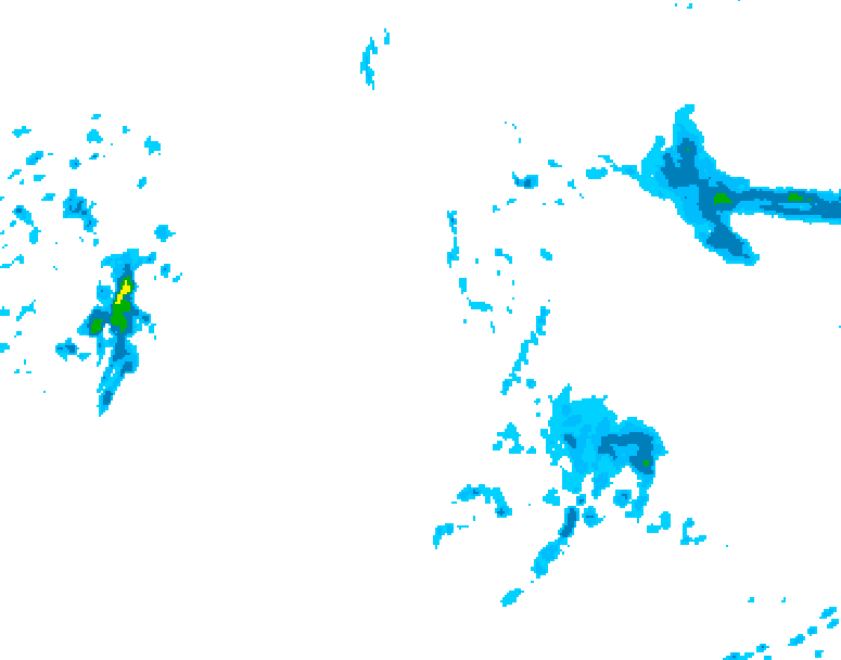GDPS precipitation 012 hour forecast chart for Canada based on 2026/10/16 0000Z data