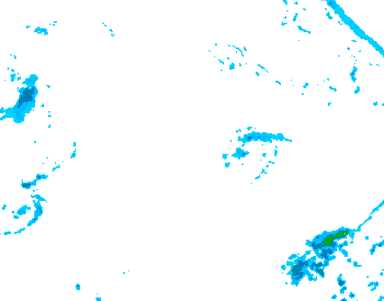 GDPS precipitation 084 hour forecast chart for Canada based on 2026/10/16 0000Z data