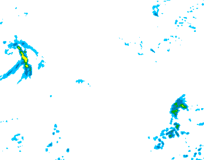 GDPS precipitation 114 hour forecast chart for Canada based on 2026/10/16 0000Z data