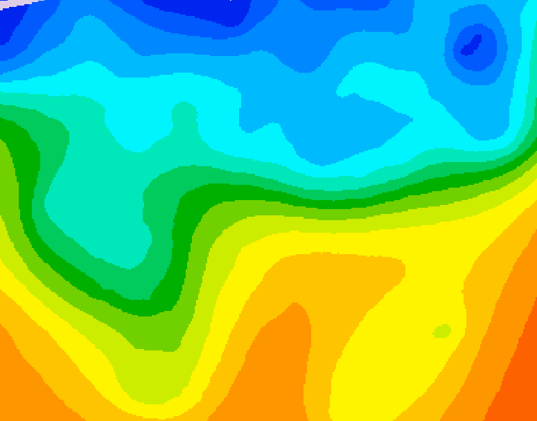 GDPS 500 millibar geopotential height 168 hour forecast chart for Canada based on 2026/10/17 0000Z data