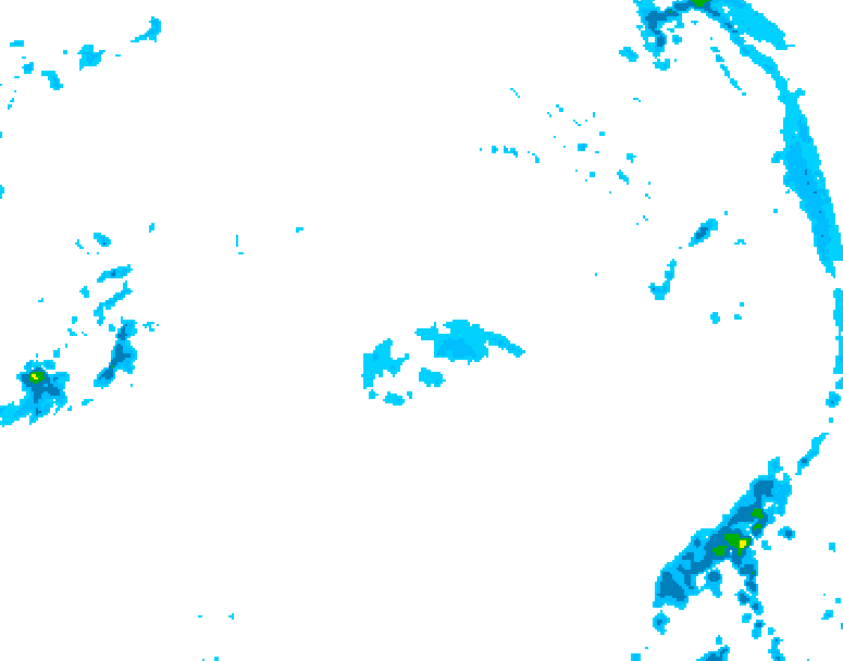 GDPS precipitation 042 hour forecast chart for Canada based on 2026/10/17 0000Z data
