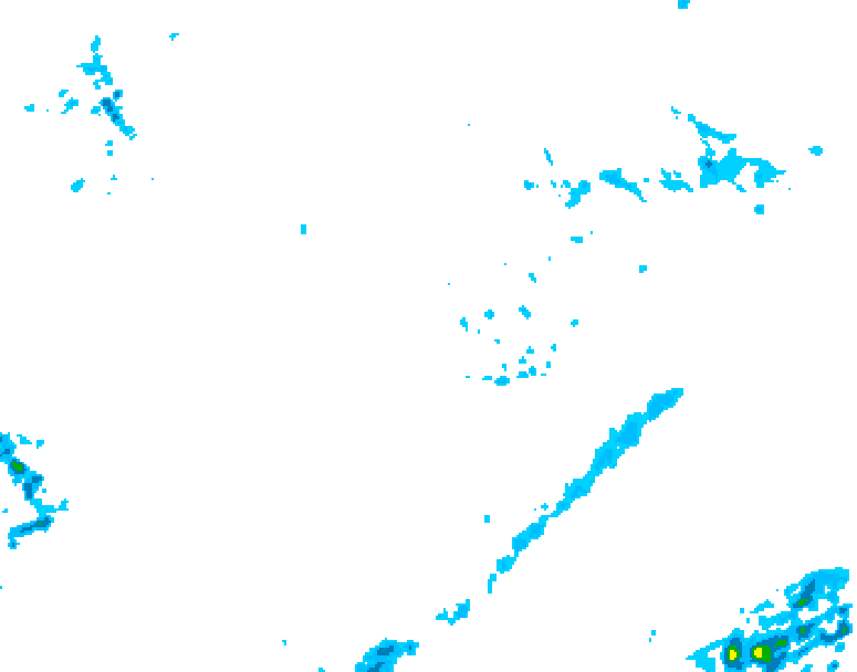GDPS precipitation 240 hour forecast chart for Canada based on 2026/10/18 0000Z data