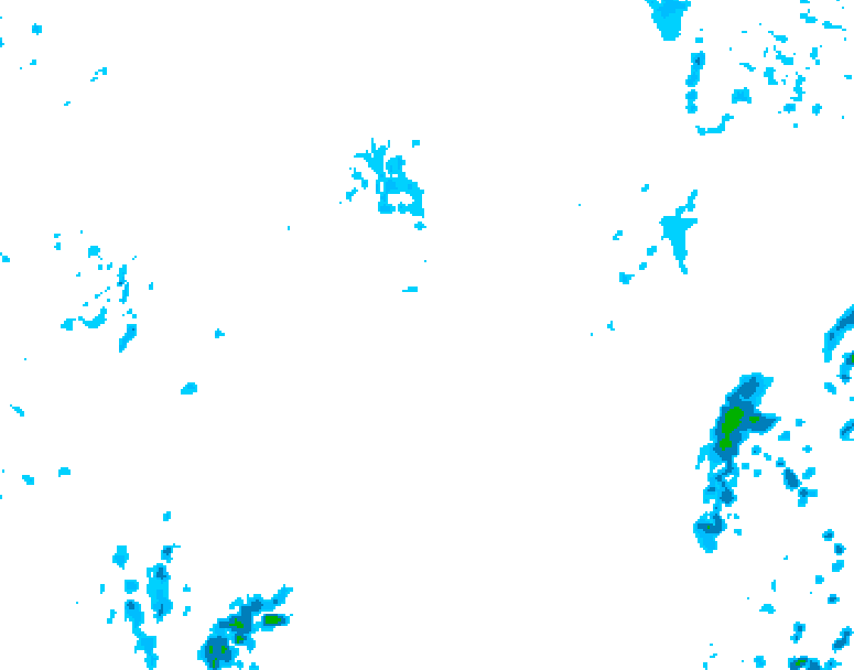 GDPS precipitation 072 hour forecast chart for Canada based on 2026/10/19 1200Z data