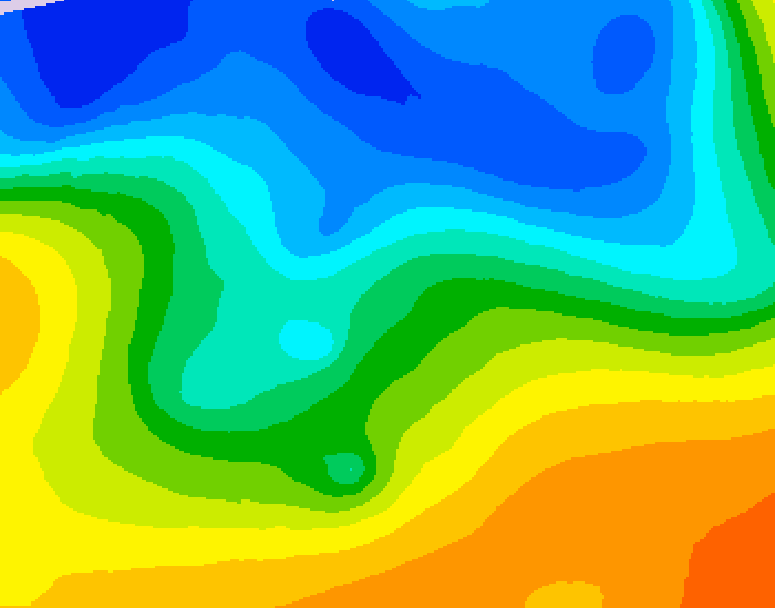 GDPS 500 millibar geopotential height 216 hour forecast chart for Canada based on 2026/10/20 0000Z data