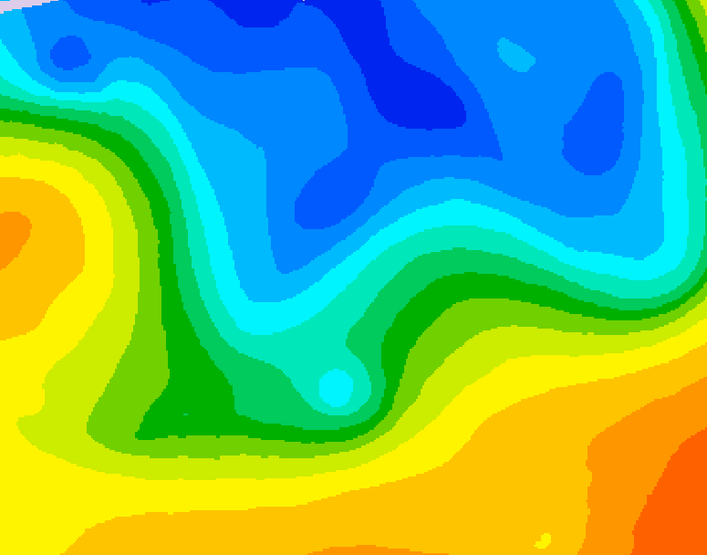 GDPS 500 millibar geopotential height 204 hour forecast chart for Canada based on 2026/10/20 1200Z data