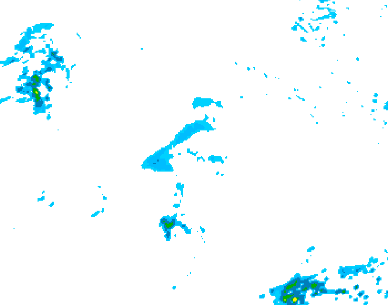 GDPS precipitation 216 hour forecast chart for Canada based on 2026/10/20 0000Z data