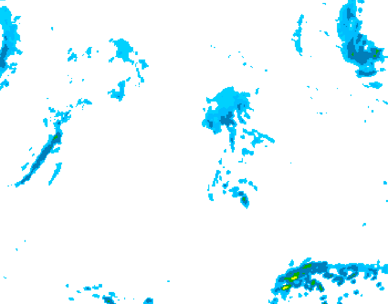 GDPS precipitation 240 hour forecast chart for Canada based on 2026/10/20 0000Z data