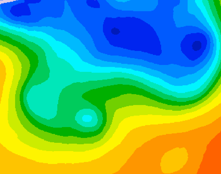 GDPS 500 millibar geopotential height 168 hour forecast chart for Canada based on 2026/10/21 0000Z data