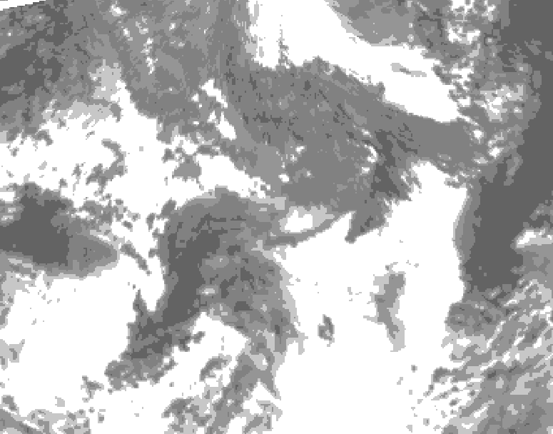 GDPS total cloud 060 hour forecast chart for Canada based on 2026/10/21 1200Z data