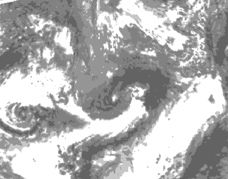 GDPS total cloud 096 hour forecast chart for Canada based on 2026/10/21 1200Z data