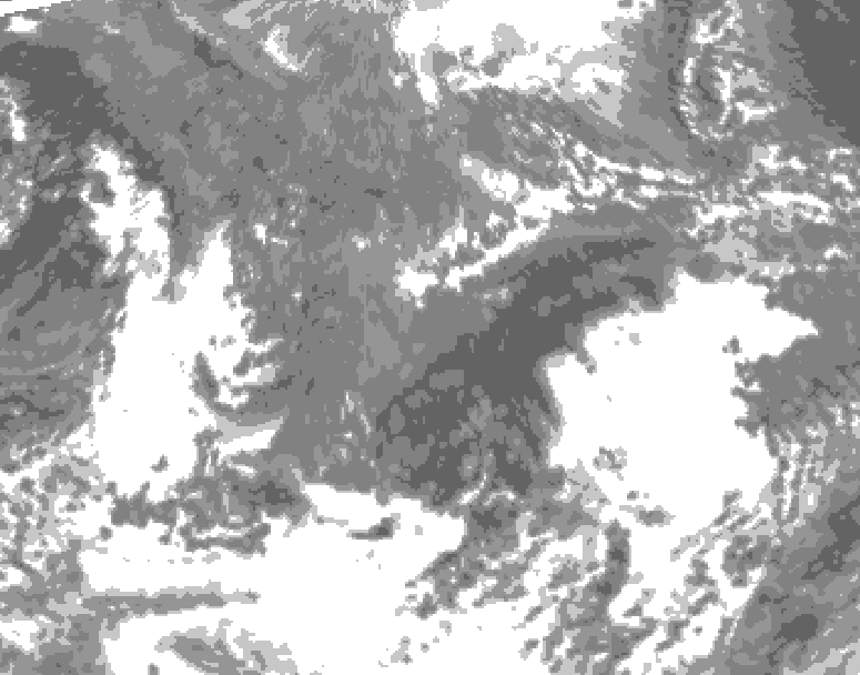 GDPS total cloud 186 hour forecast chart for Canada based on 2026/10/21 1200Z data