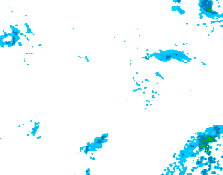 GDPS precipitation 096 hour forecast chart for Canada based on 2026/10/22 1200Z data