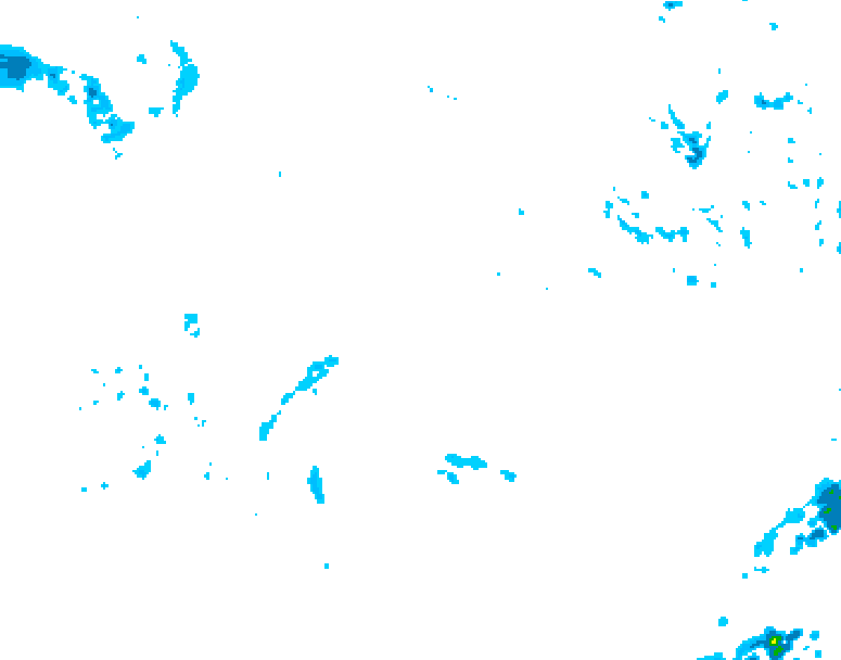GDPS precipitation 120 hour forecast chart for Canada based on 2026/10/23 0000Z data