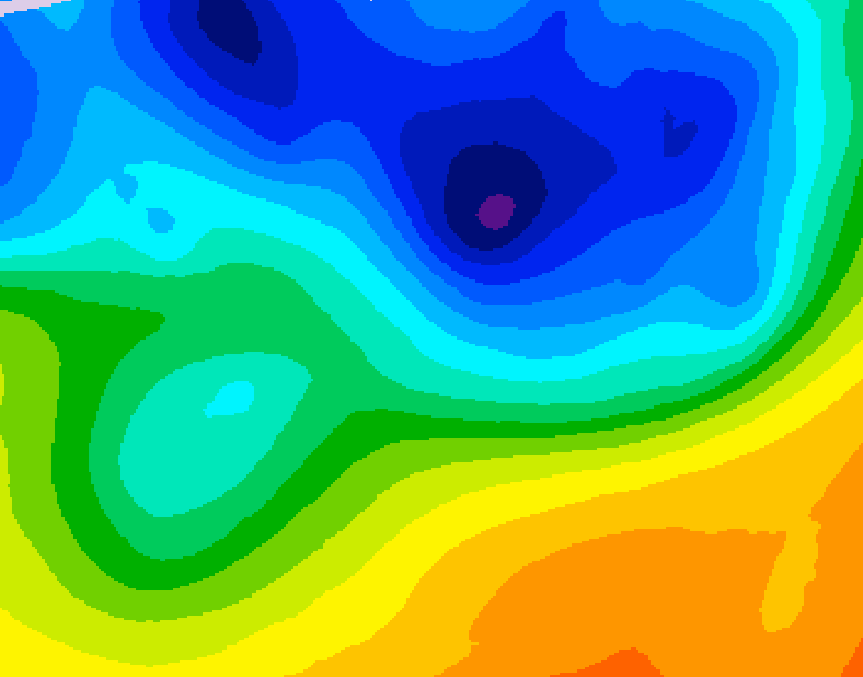 GDPS 500 millibar geopotential height 168 hour forecast chart for Canada based on 2026/10/24 0000Z data