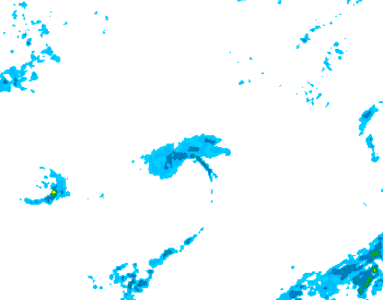 GDPS precipitation 024 hour forecast chart for Canada based on 2026/10/24 0000Z data