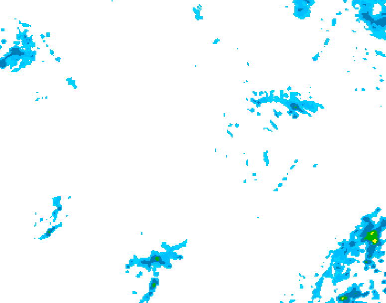GDPS precipitation 042 hour forecast chart for Canada based on 2026/10/24 1200Z data
