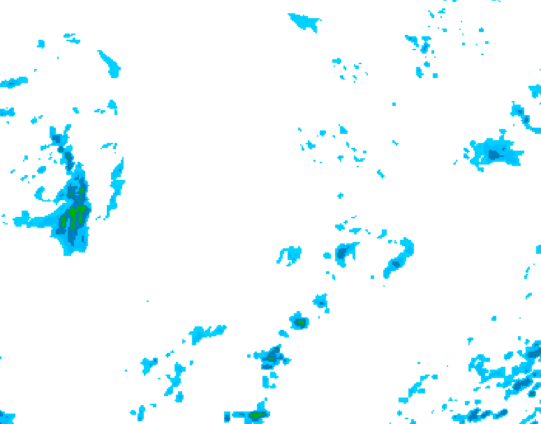 GDPS precipitation 168 hour forecast chart for Canada based on 2026/10/24 1200Z data