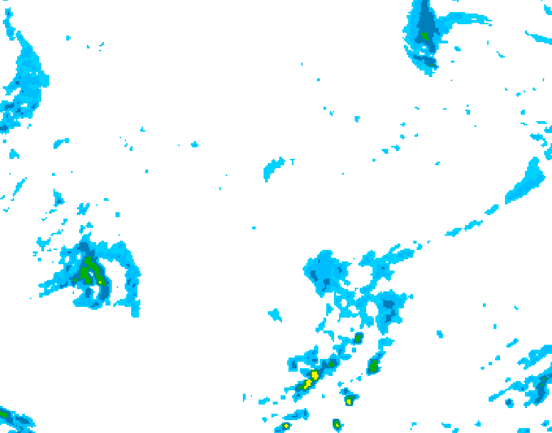 GDPS precipitation 204 hour forecast chart for Canada based on 2026/10/24 1200Z data