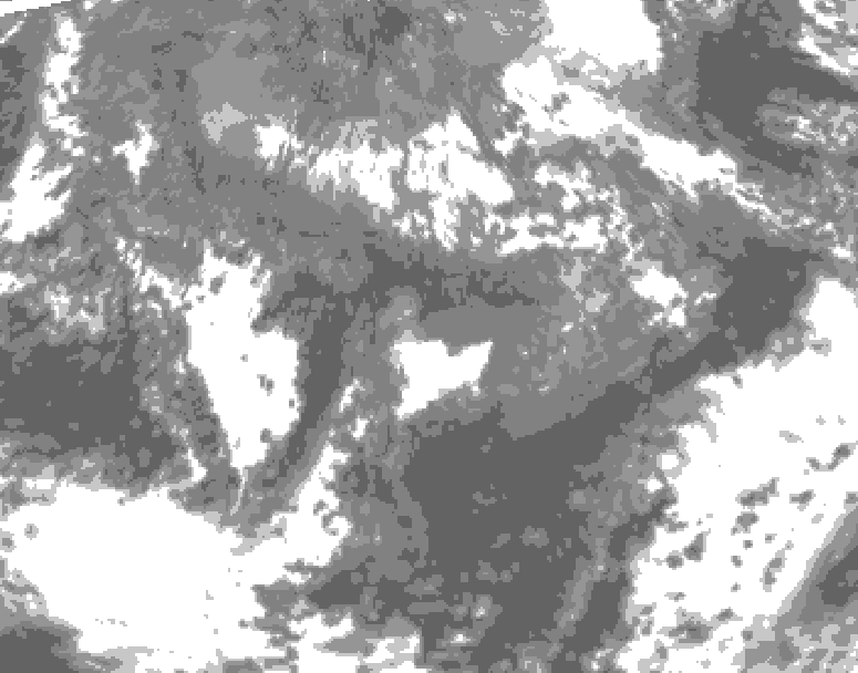 GDPS total cloud 192 hour forecast chart for Canada based on 2026/10/24 1200Z data