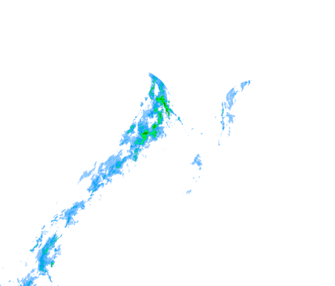 Weather radar data valid at 2026/10/24 19:18 UTC
