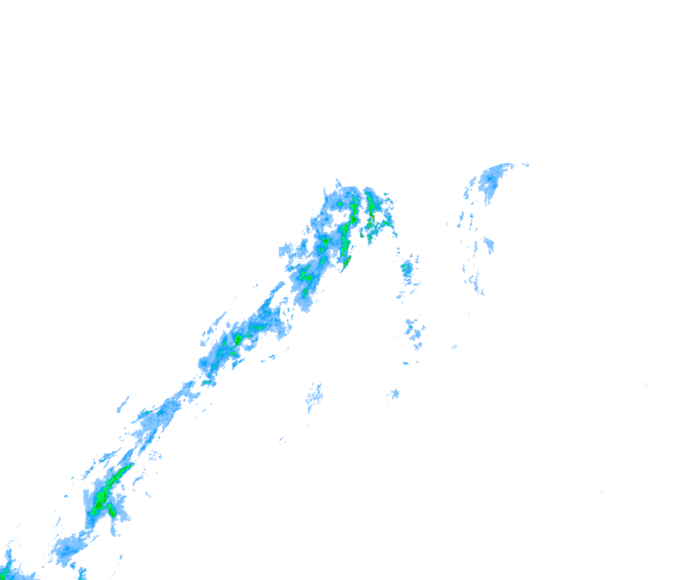 Weather radar data valid at 2026/10/24 20:36 UTC