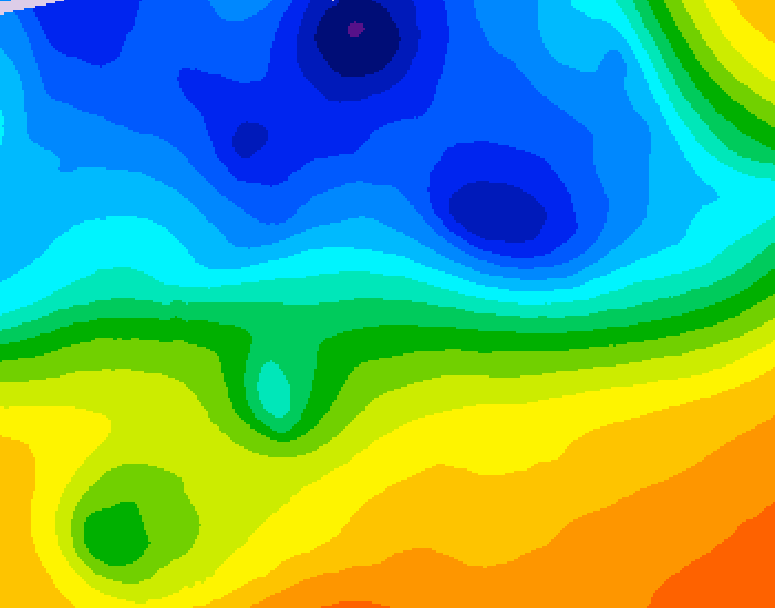 GDPS 500 millibar geopotential height 156 hour forecast chart for Canada based on 2026/10/26 1200Z data