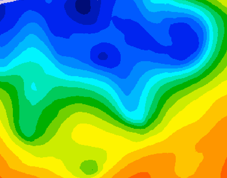 GDPS 500 millibar geopotential height 192 hour forecast chart for Canada based on 2026/10/26 1200Z data