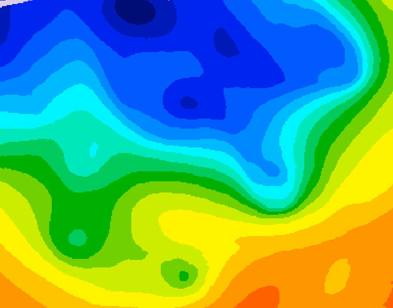 GDPS 500 millibar geopotential height 204 hour forecast chart for Canada based on 2026/10/26 1200Z data