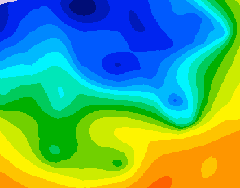 GDPS 500 millibar geopotential height 210 hour forecast chart for Canada based on 2026/10/26 1200Z data