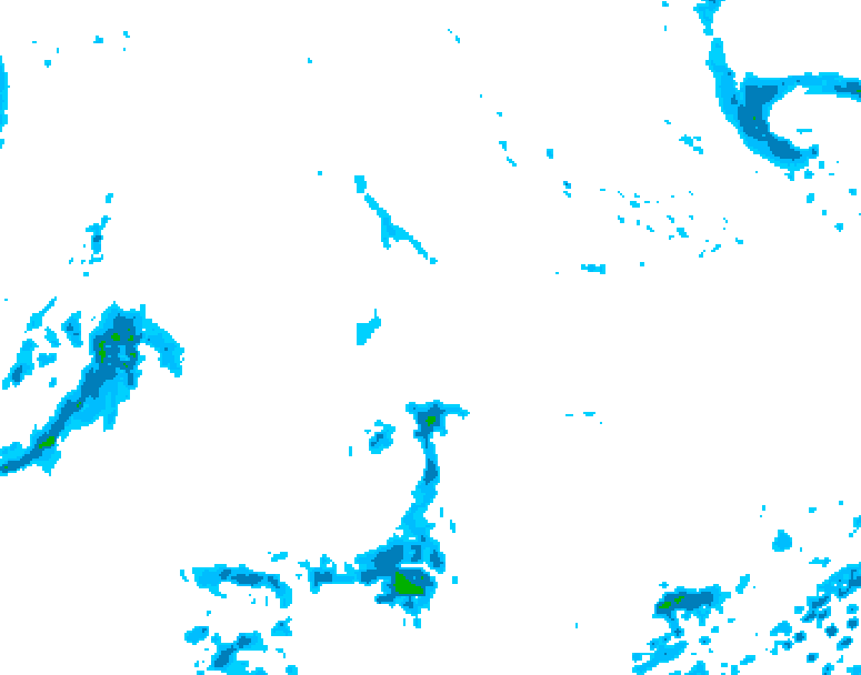 GDPS precipitation 168 hour forecast chart for Canada based on 2026/10/26 1200Z data