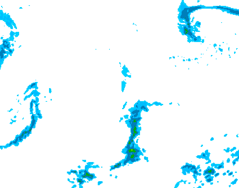 GDPS precipitation 180 hour forecast chart for Canada based on 2026/10/26 1200Z data