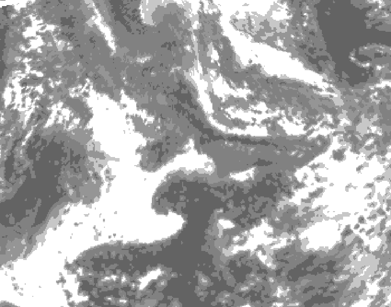 GDPS total cloud 168 hour forecast chart for Canada based on 2026/10/26 1200Z data