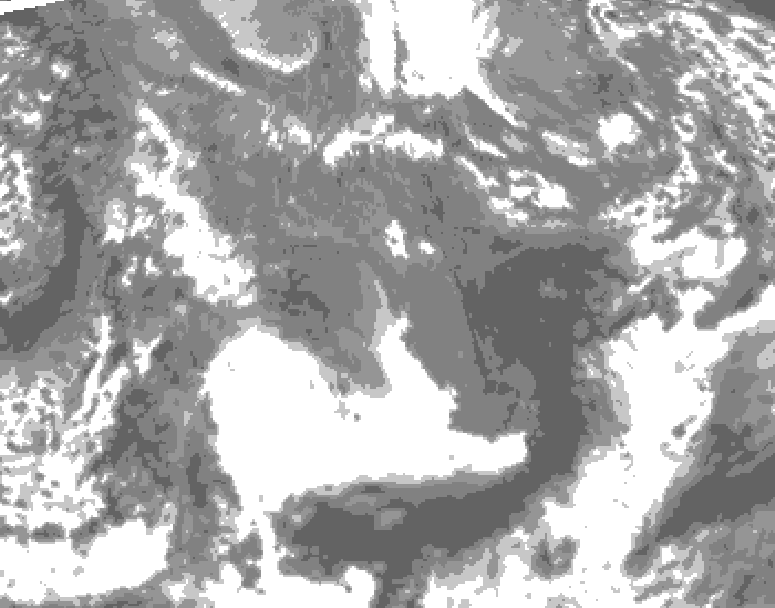 GDPS total cloud 198 hour forecast chart for Canada based on 2026/10/26 1200Z data