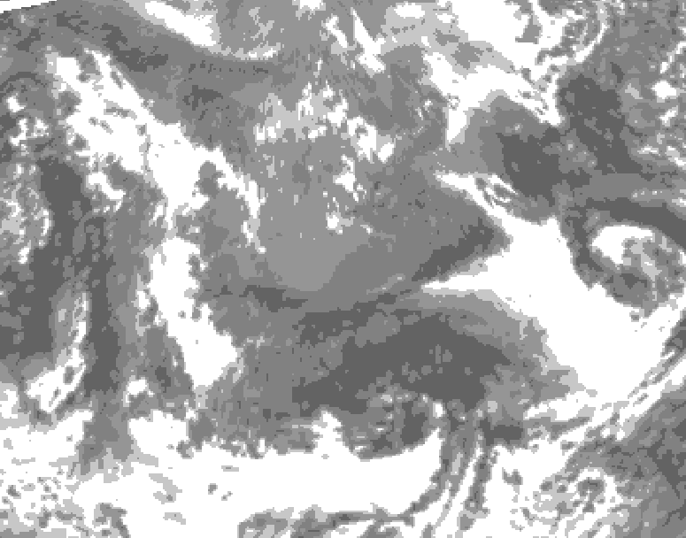 GDPS total cloud 234 hour forecast chart for Canada based on 2026/10/26 1200Z data