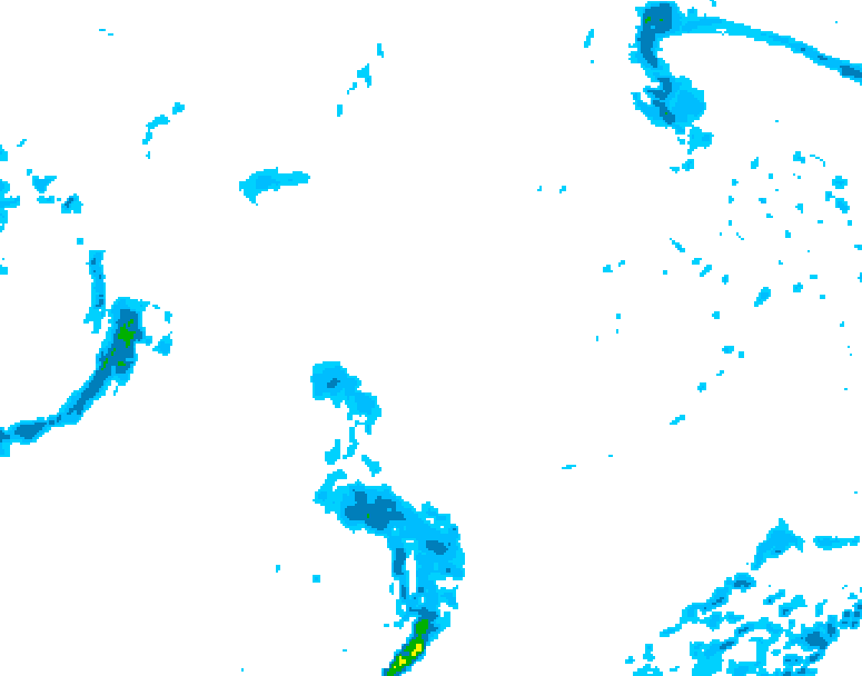GDPS precipitation 156 hour forecast chart for Canada based on 2026/10/27 1200Z data