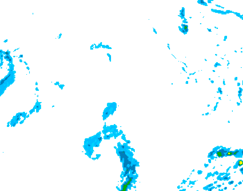 GDPS precipitation 168 hour forecast chart for Canada based on 2026/10/27 1200Z data