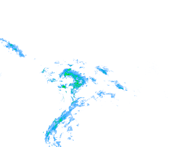 Weather radar data valid at 2026/10/27 13:06 UTC