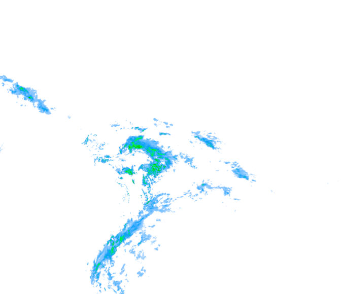 Weather radar data valid at 2026/10/27 13:18 UTC