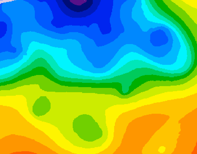 GDPS 500 millibar geopotential height 144 hour forecast chart for Canada based on 2026/10/29 0000Z data