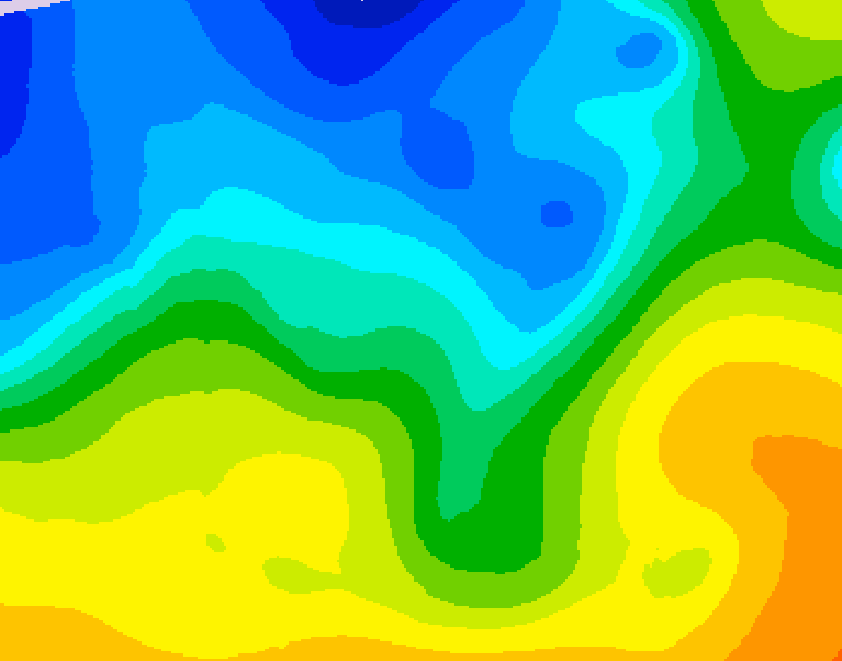 GDPS 500 millibar geopotential height 192 hour forecast chart for Canada based on 2026/10/29 0000Z data
