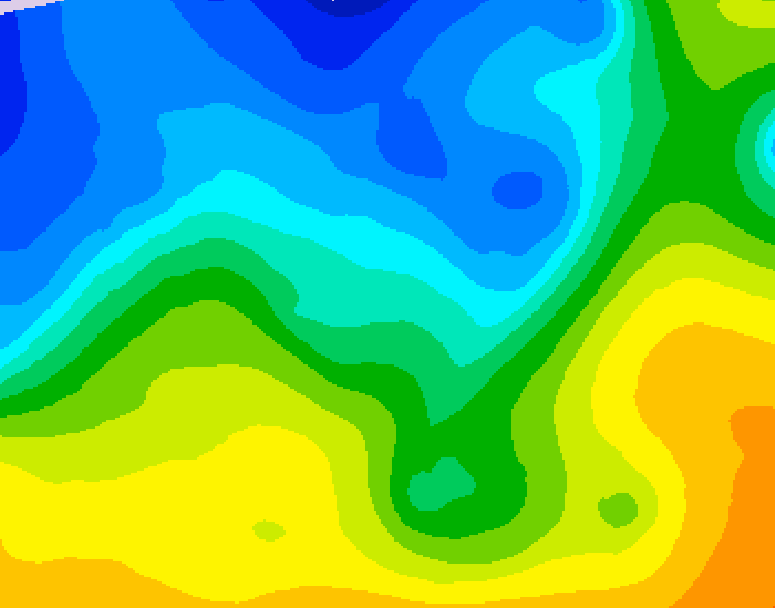 GDPS 500 millibar geopotential height 198 hour forecast chart for Canada based on 2026/10/29 0000Z data
