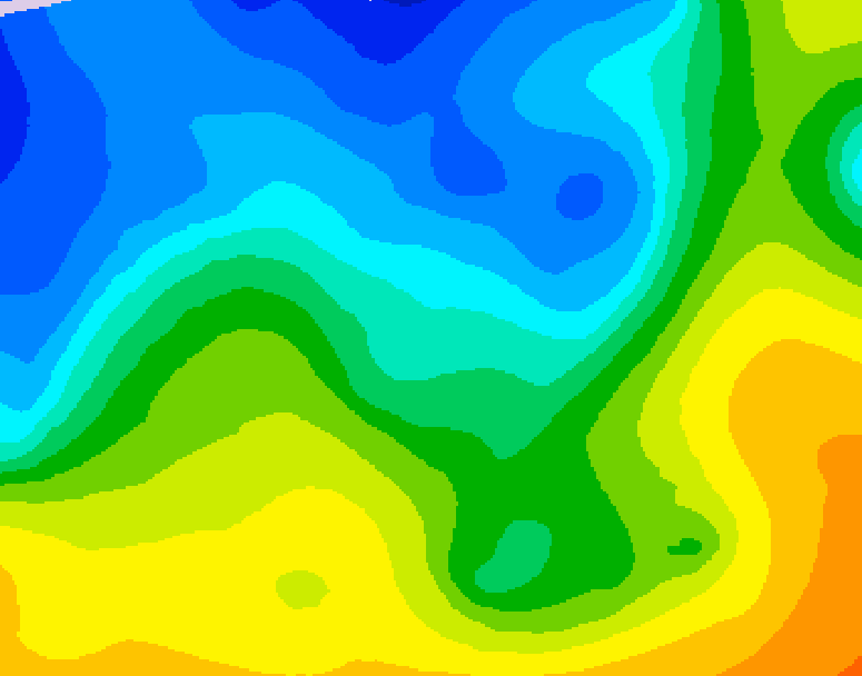 GDPS 500 millibar geopotential height 204 hour forecast chart for Canada based on 2026/10/29 0000Z data