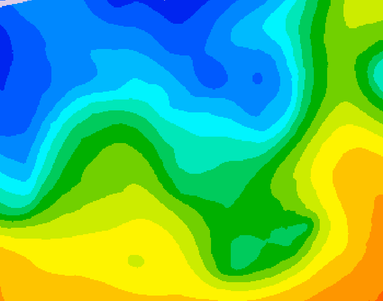 GDPS 500 millibar geopotential height 210 hour forecast chart for Canada based on 2026/10/29 0000Z data