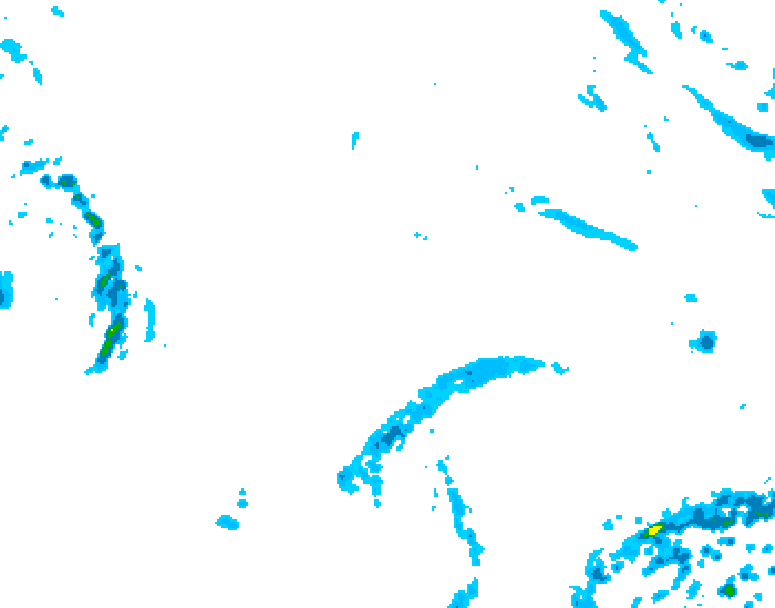 GDPS precipitation 168 hour forecast chart for Canada based on 2026/10/29 0000Z data