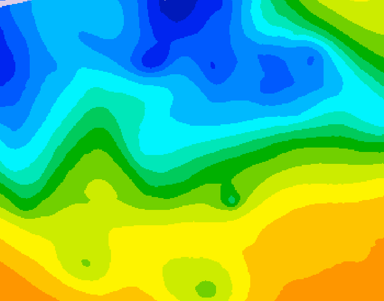 GDPS 500 millibar geopotential height 144 hour forecast chart for Canada based on 2026/10/30 0000Z data